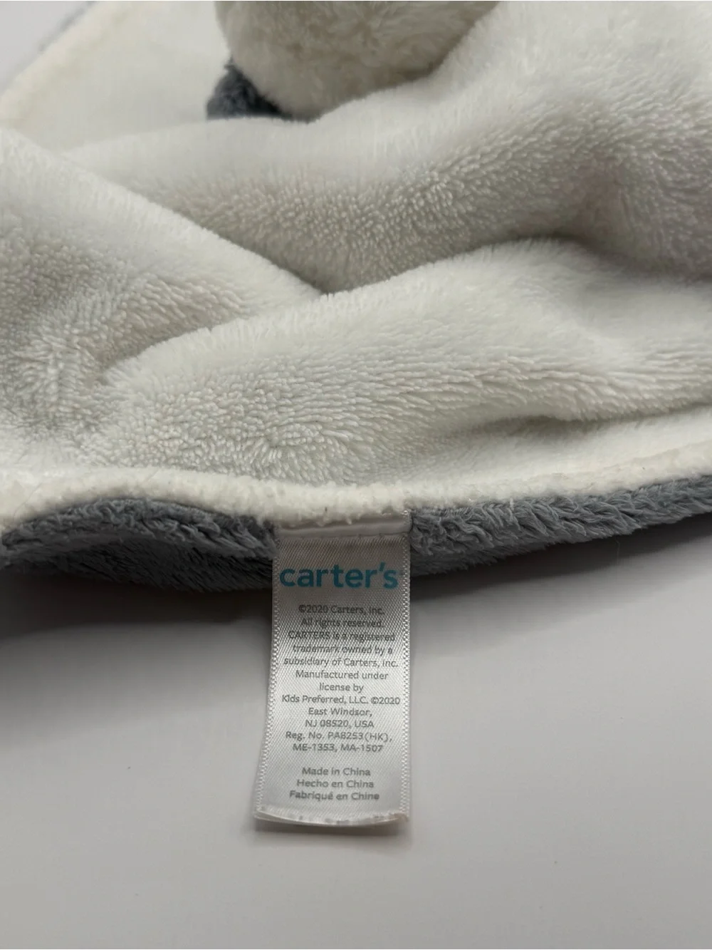 2020 Carters Baby Panda Bear Lovey Security Blanket Soother Plush
